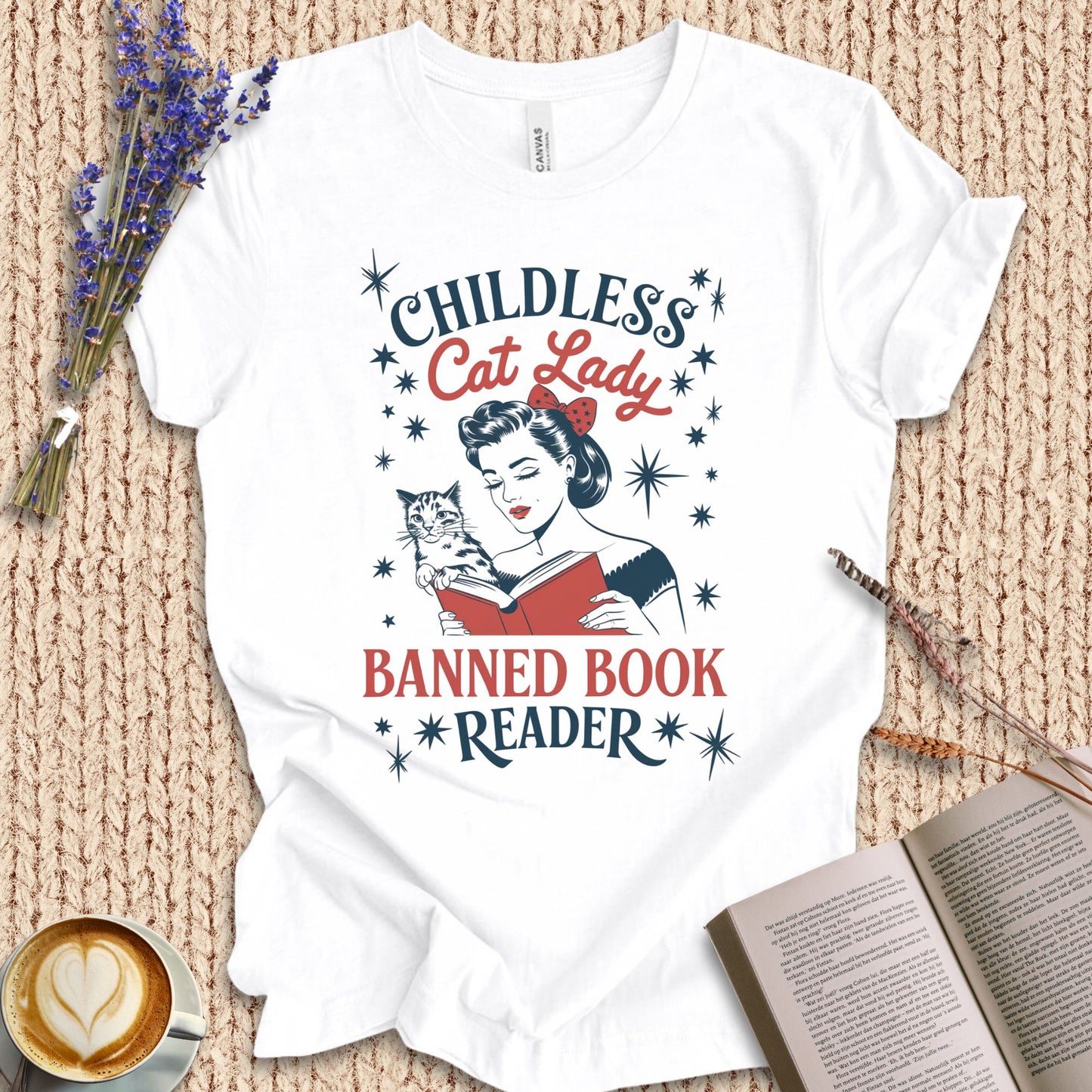 Banned Book Reader Tee