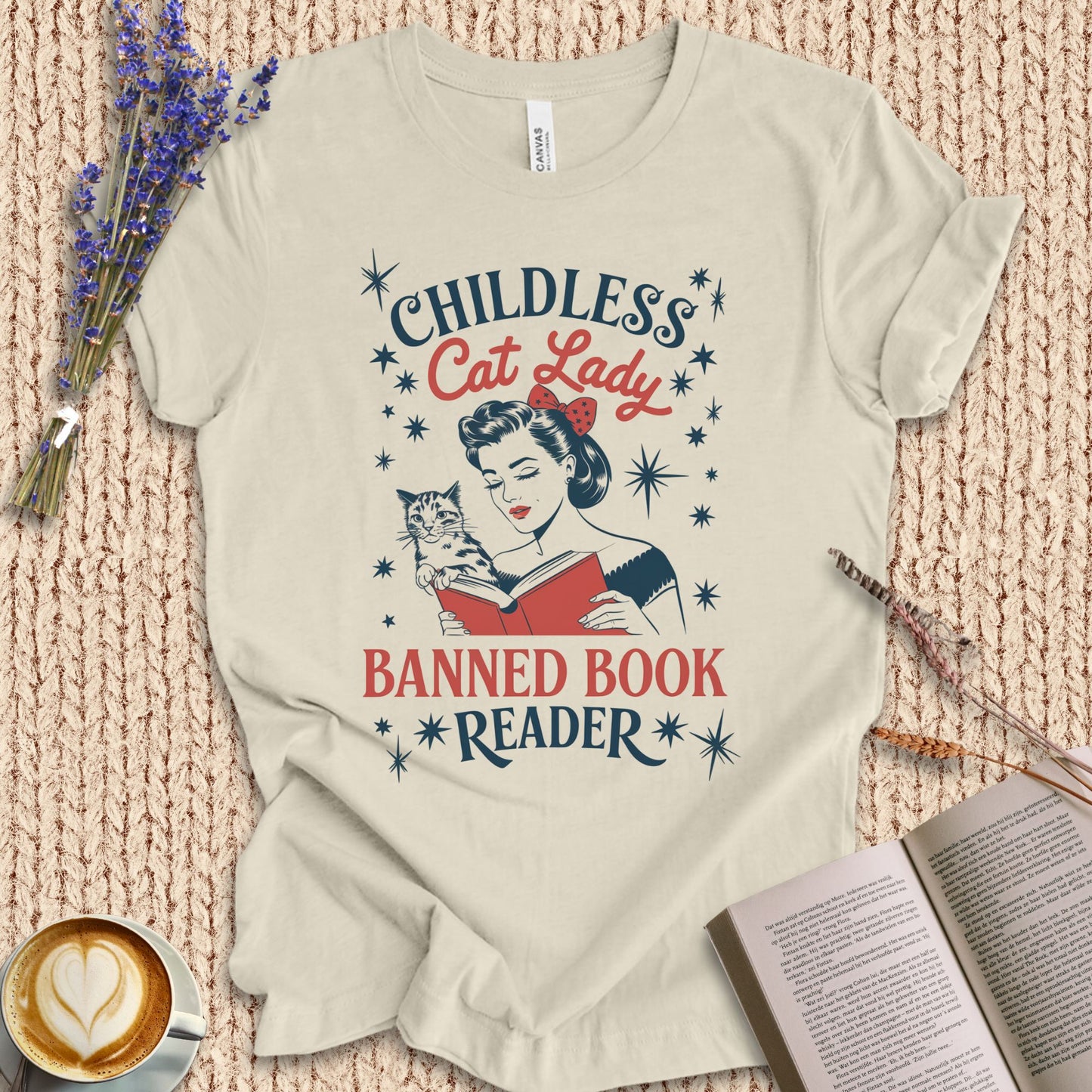 Banned Book Reader Tee