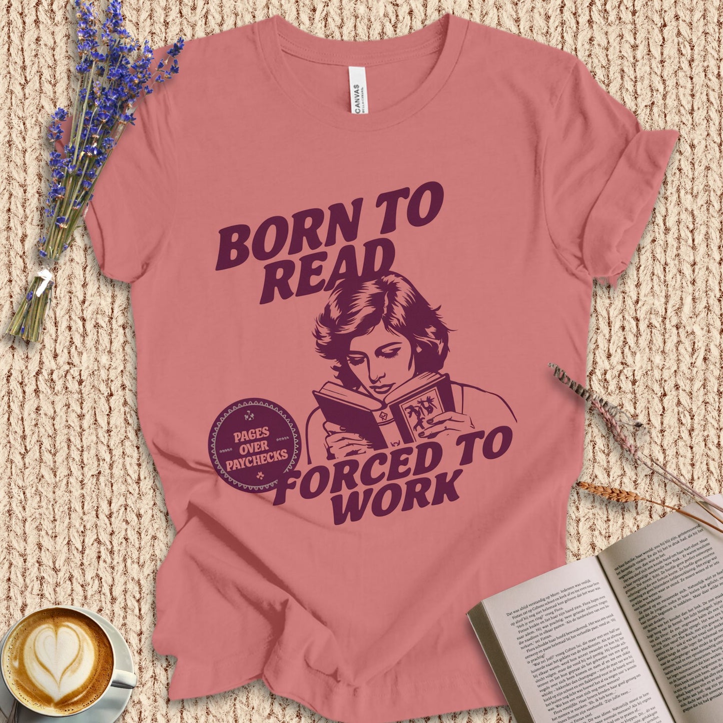 Born To Read Tee