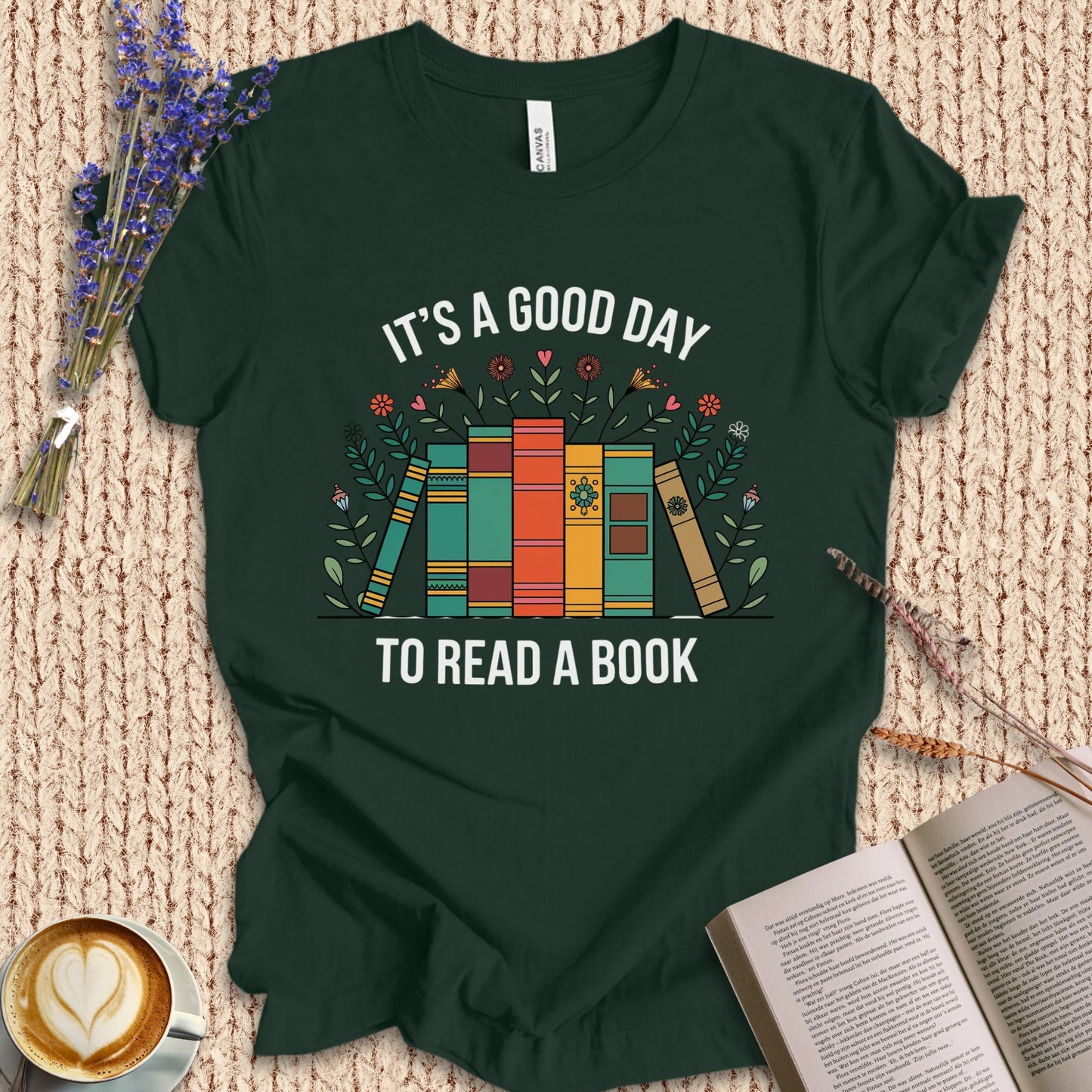 It's A Good Day To Read Books Tee