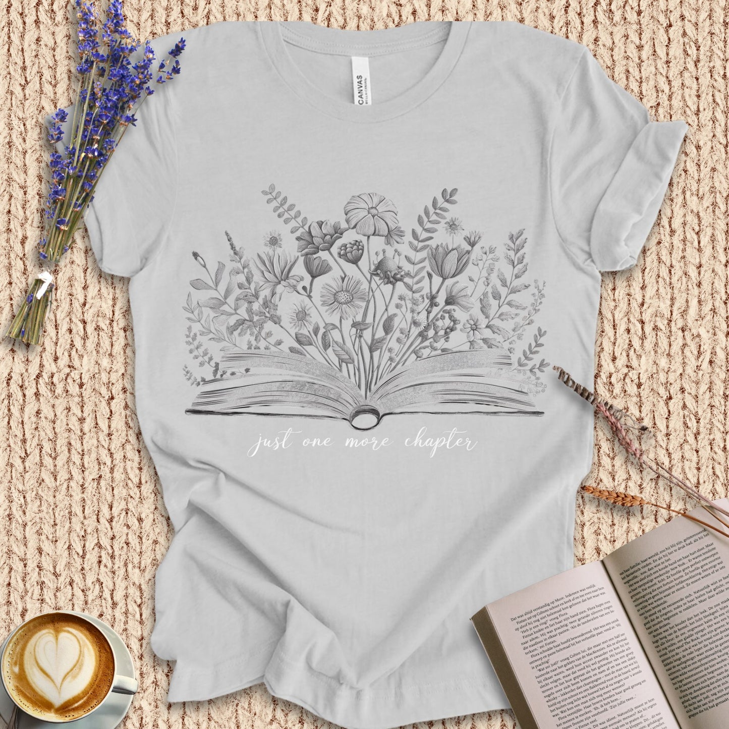 Just One More Chapter Unisex Tee