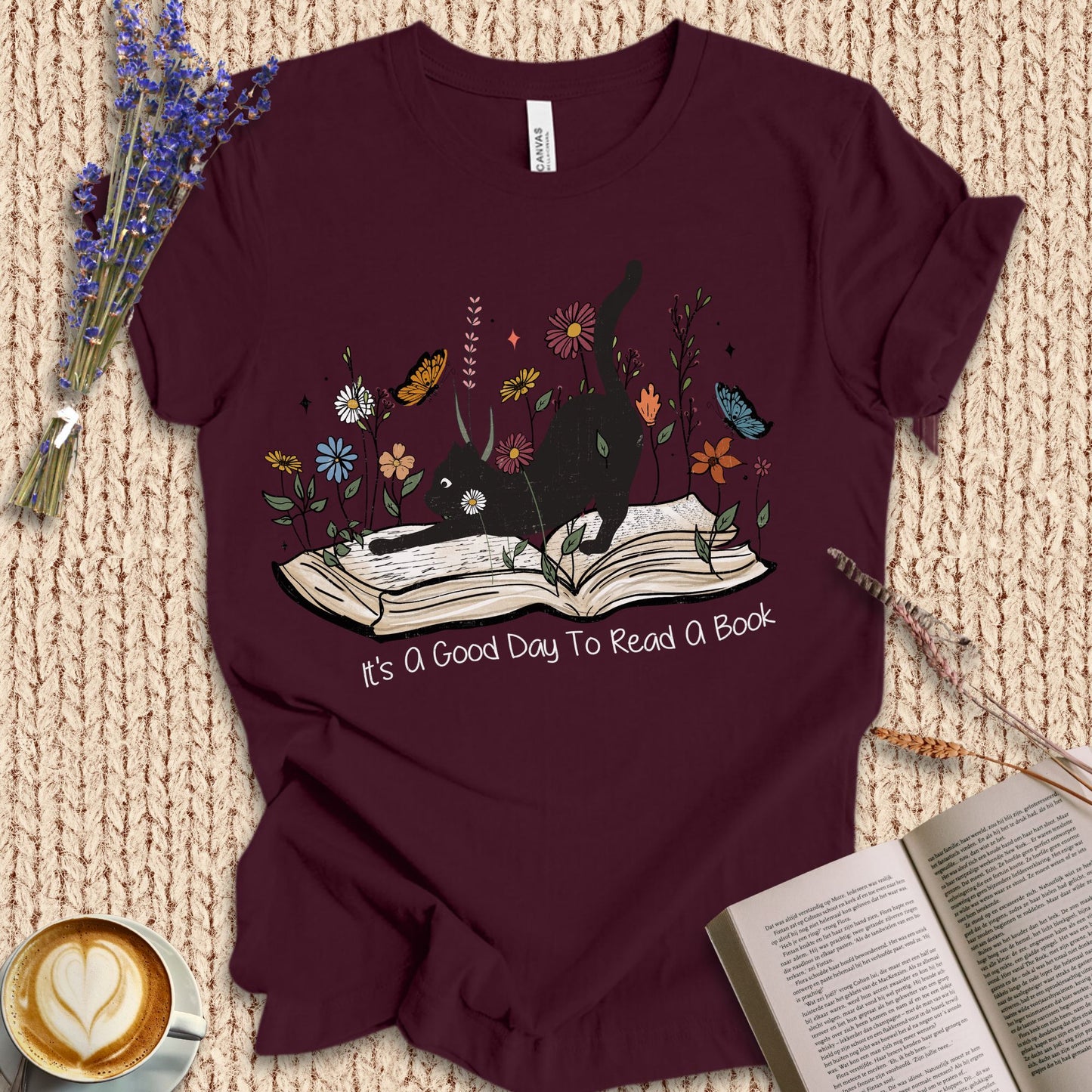 A Good Day To Read A Book Tee