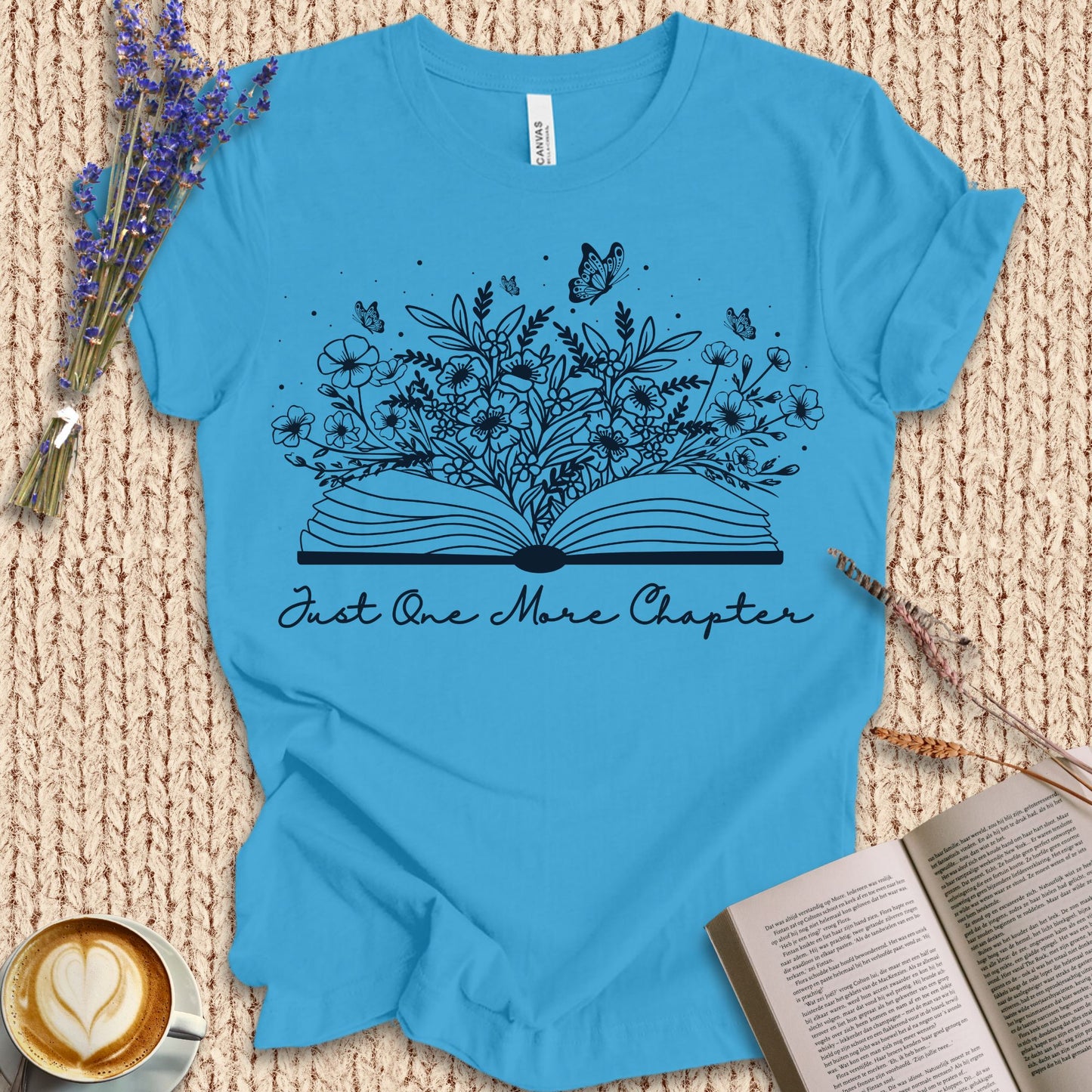 Just One More Chapter Tee