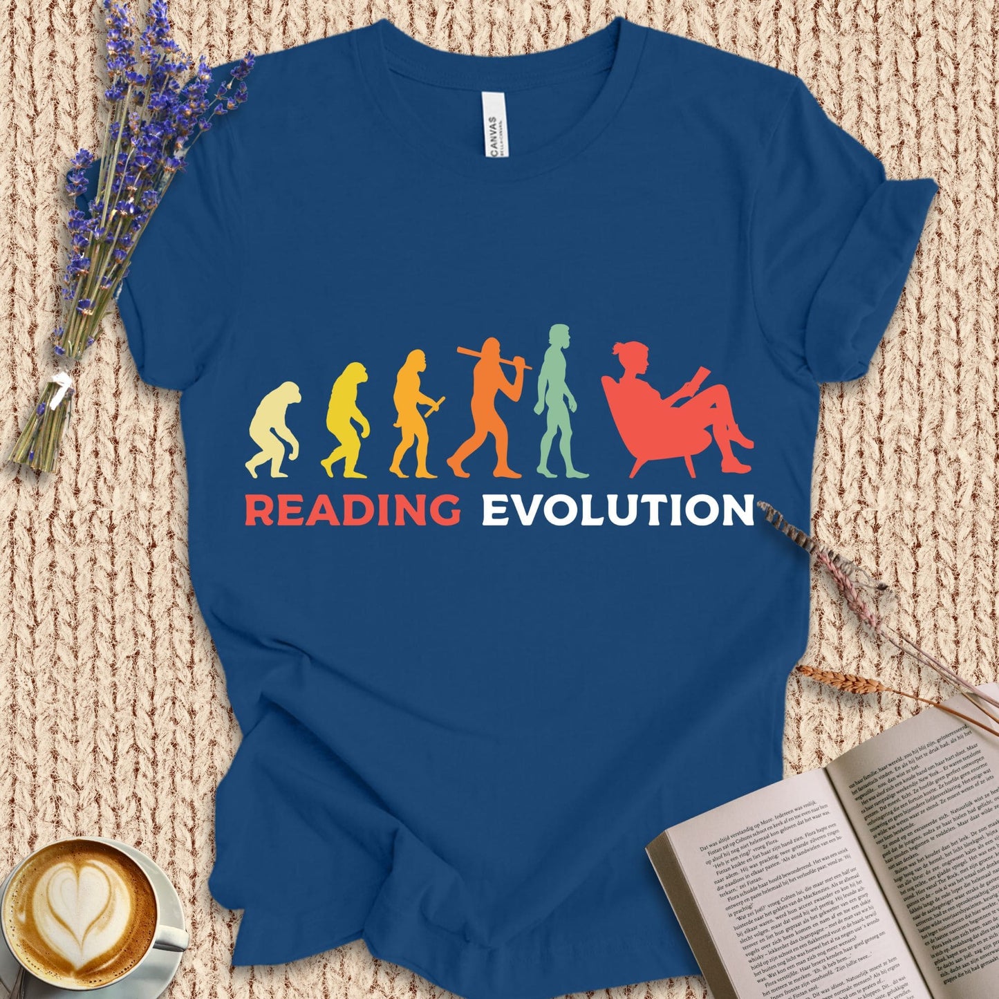 Reading Evolution Tee