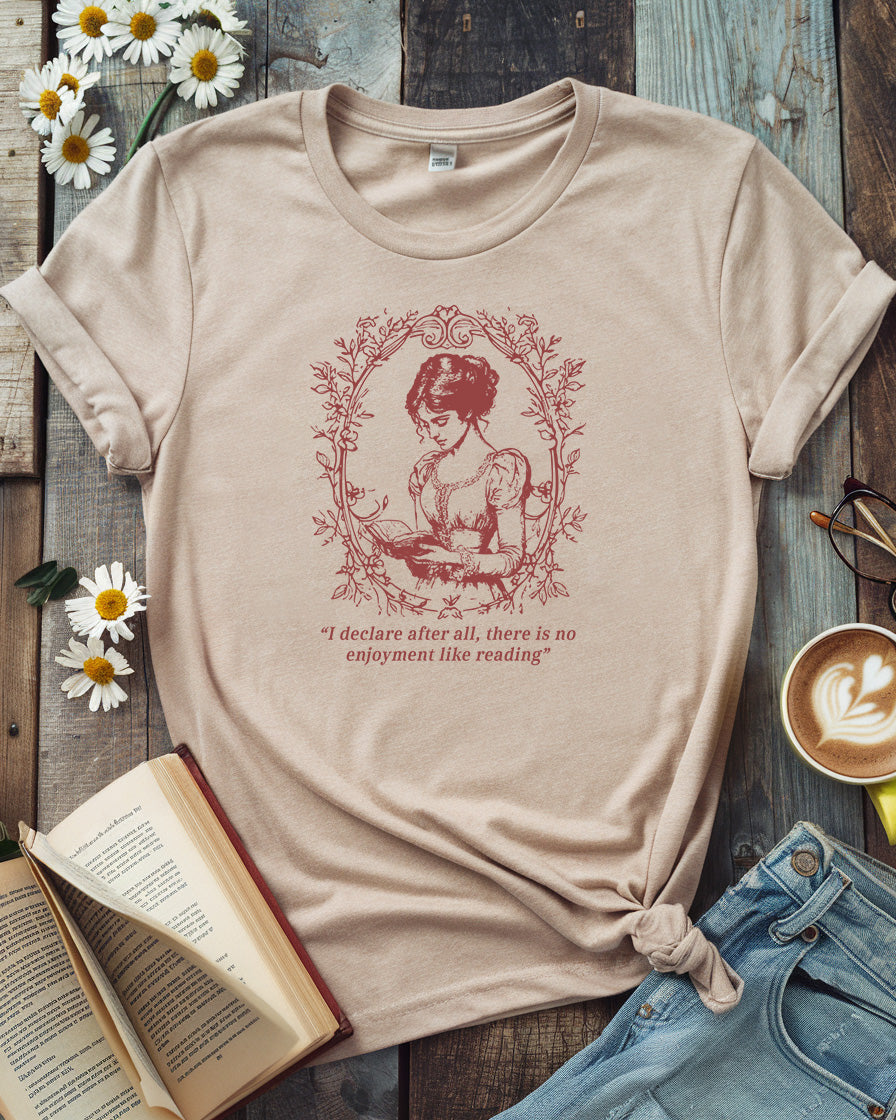 No Enjoyment Like Reading Tee