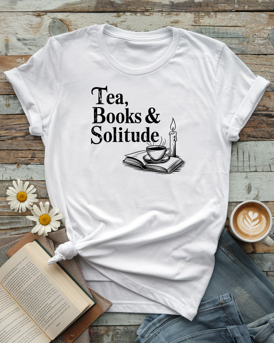 Tea, Books & Solitude Tee