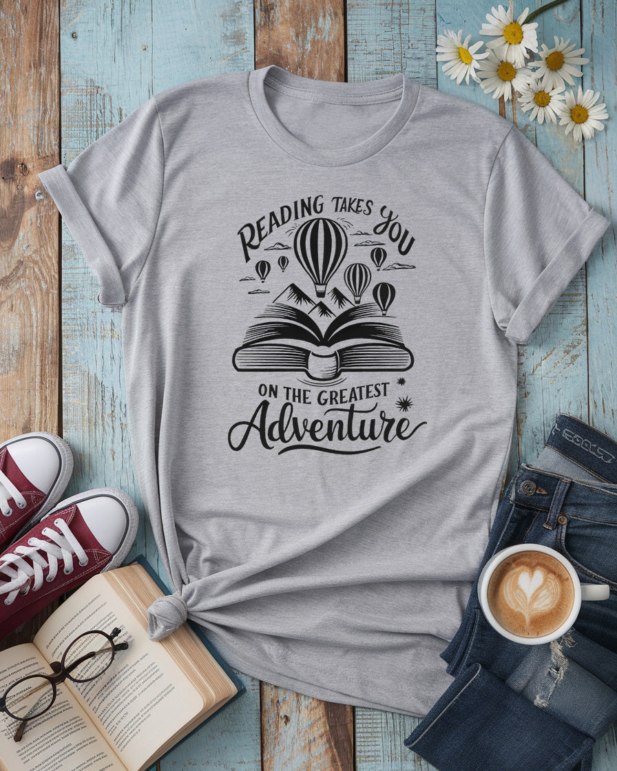 Reading Takes You Adventure Tee