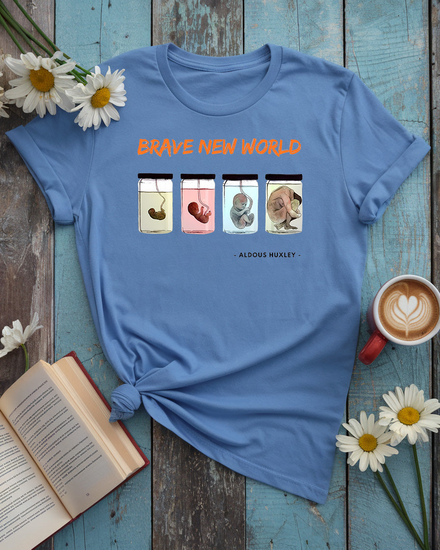 Brave New World Tee | Aldous Huxley Dystopian Classic