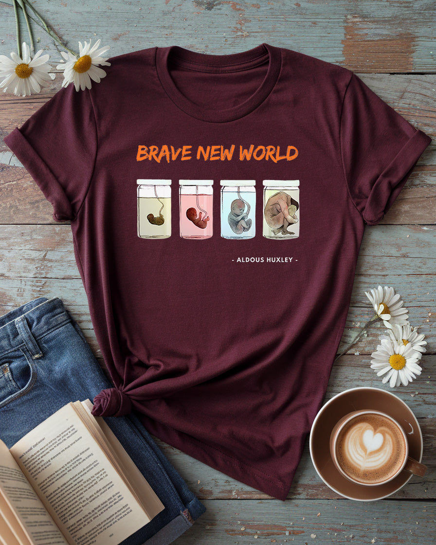 Brave New World Tee | Aldous Huxley Dystopian Classic