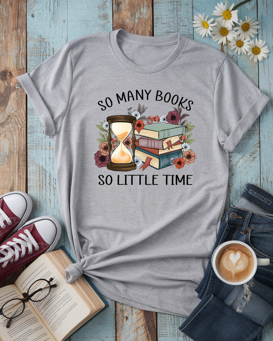 So Many Books Tee