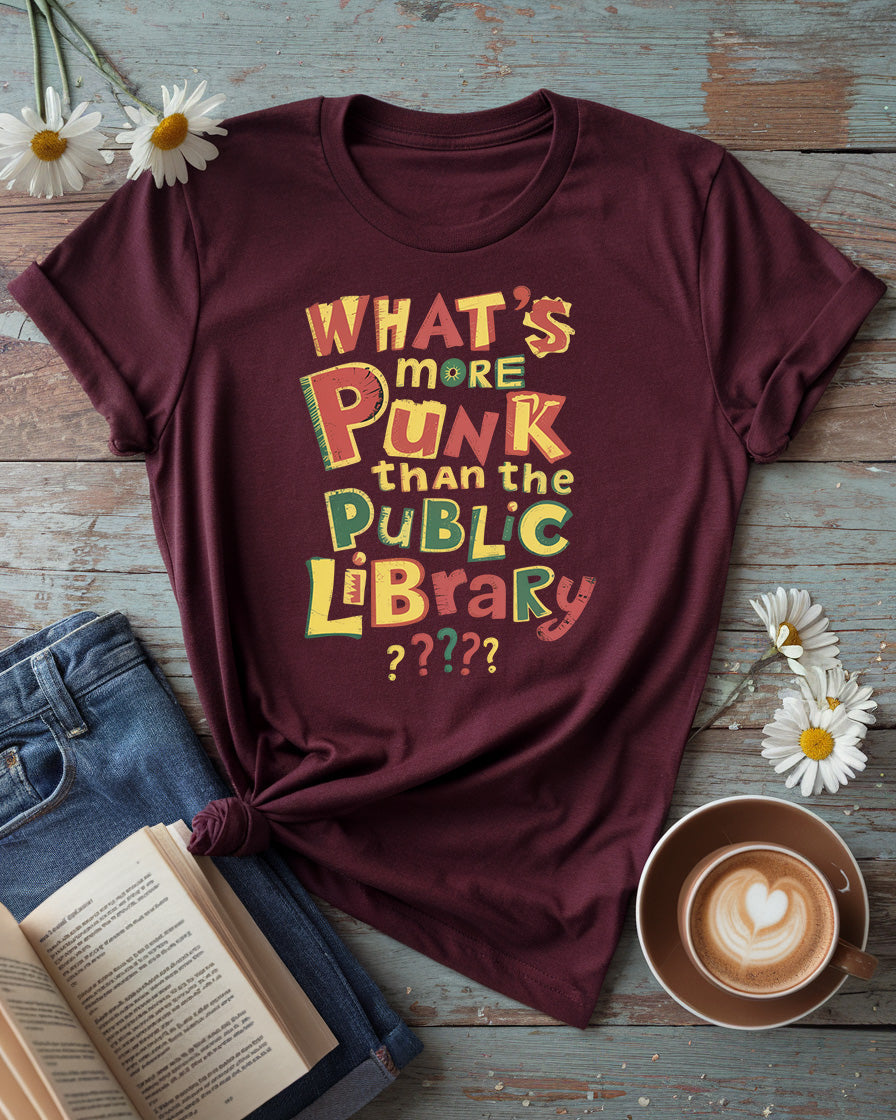 What’s More Punk Than the Public Library Tee