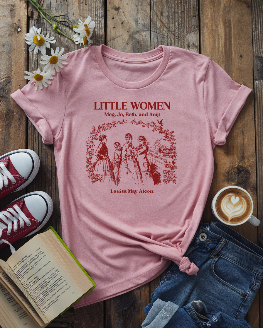 Little Women Tee, Premium Bella Cotton