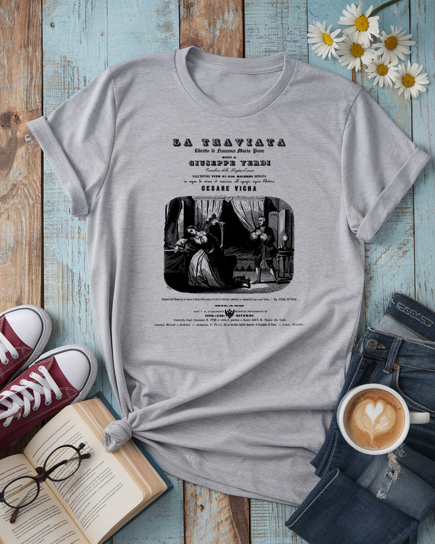 La Traviata Tee, Premium Bella Cotton