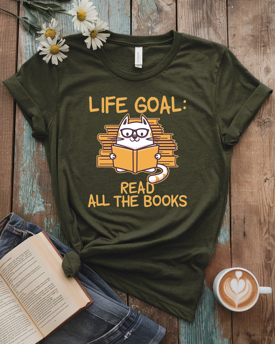 Read All the Books Tee