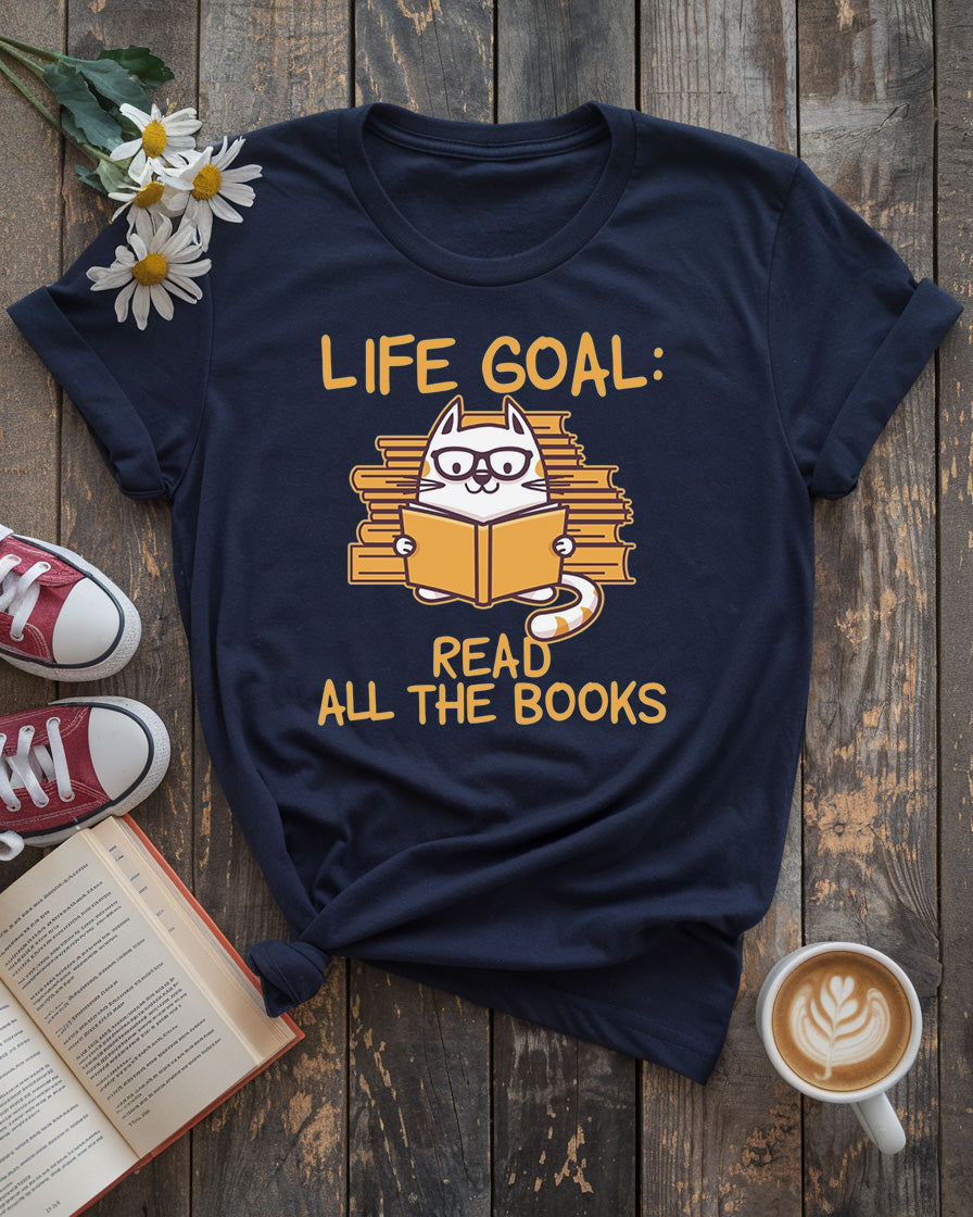 Read All the Books Tee