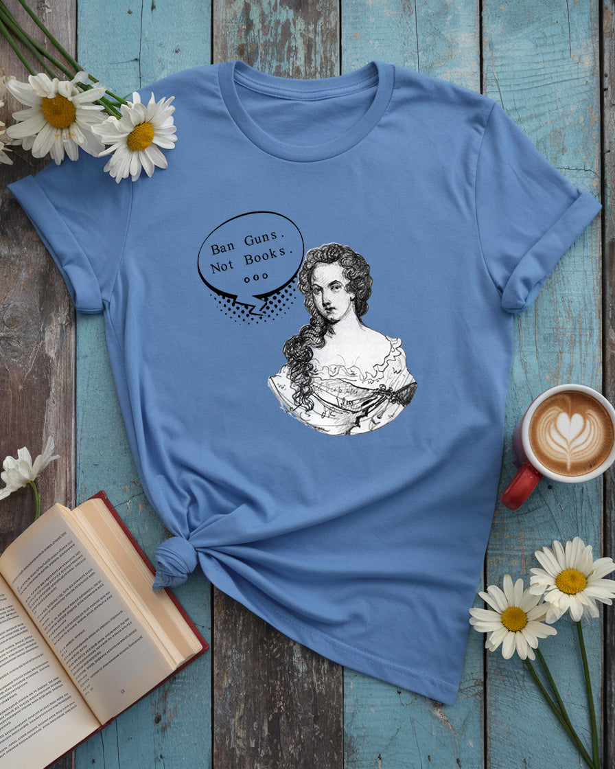Ban Guns Not Books Aphra Behn Tee