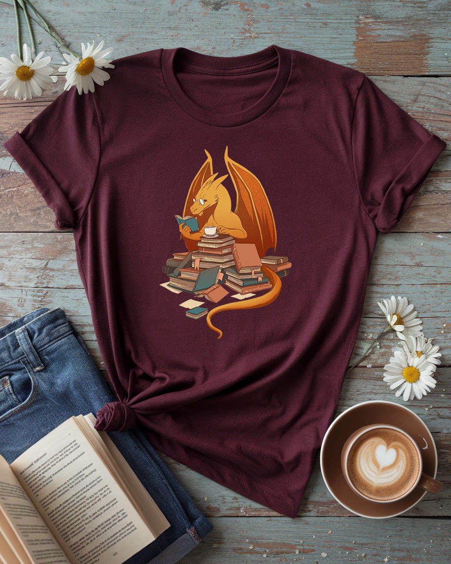 Book Dragon Tee