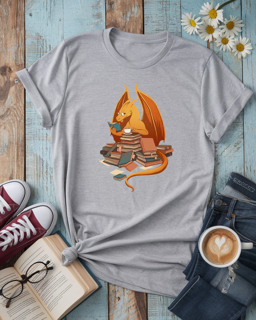 Book Dragon Tee