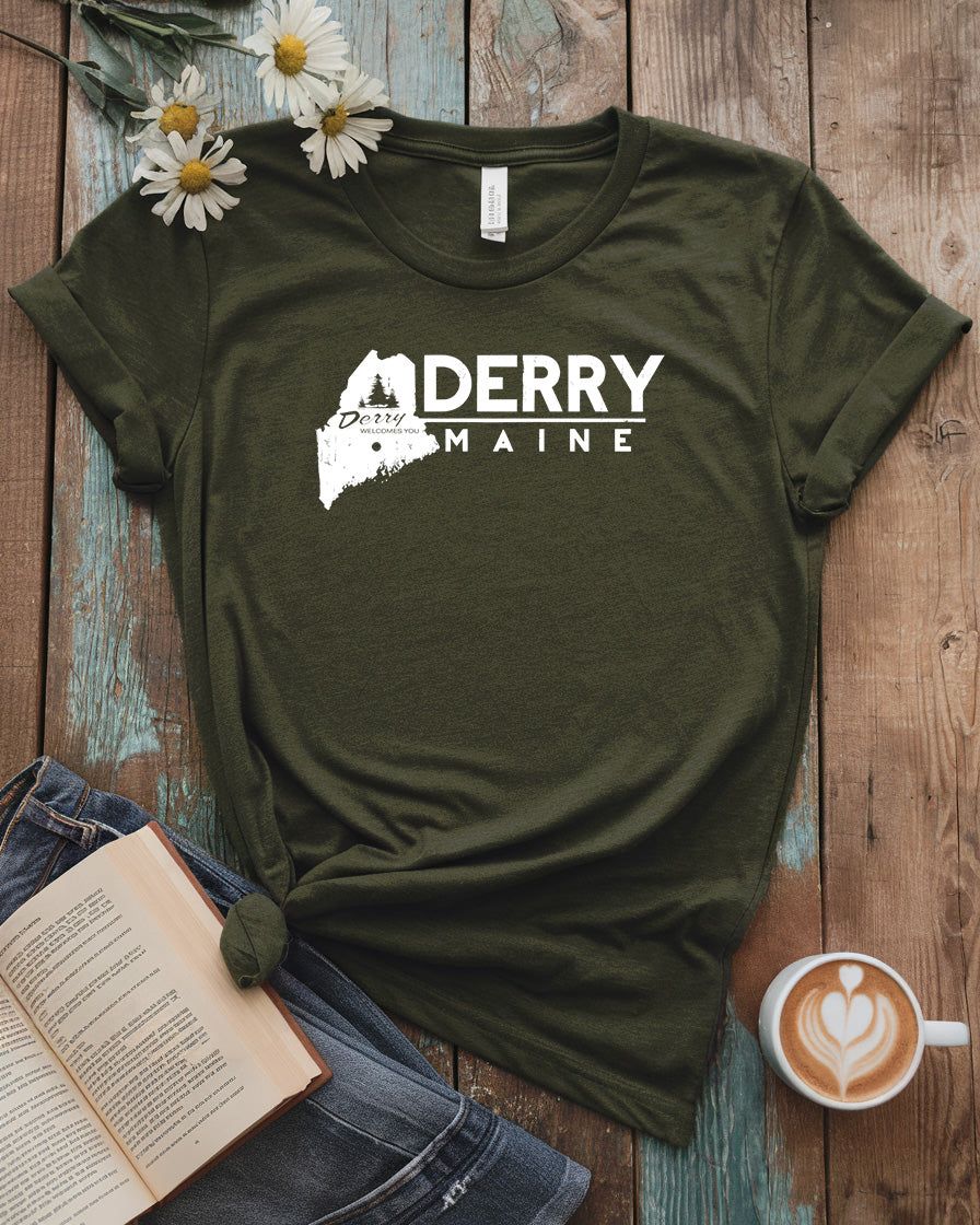 Derry Maine Tee, Stephen King Inspired