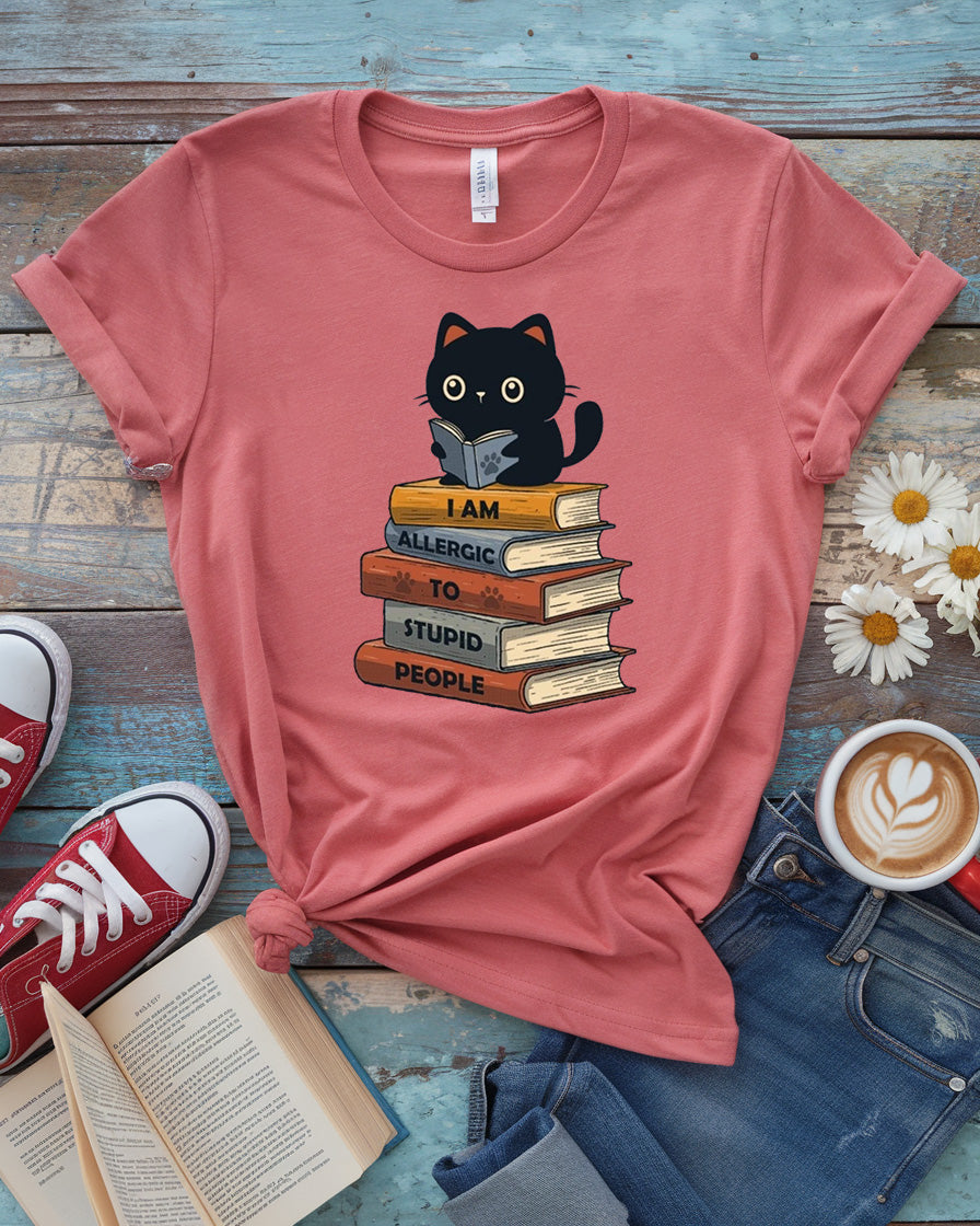 Allergic to Stupid People Tee