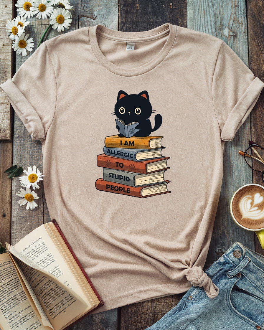 Allergic to Stupid People Tee