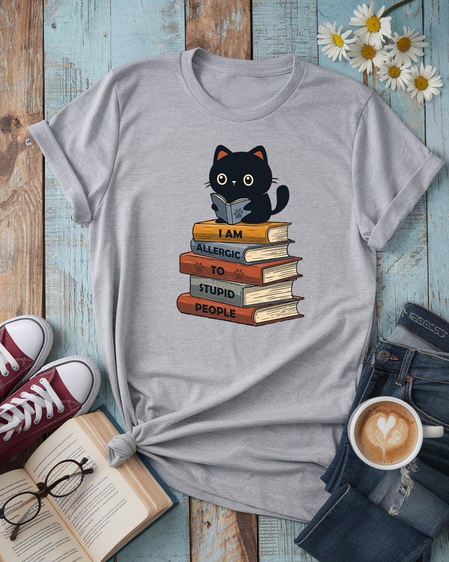 Allergic to Stupid People Tee
