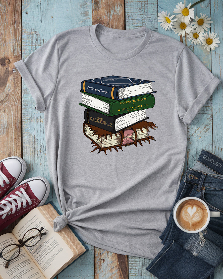 Harry Potter Magical Book Stack Tee