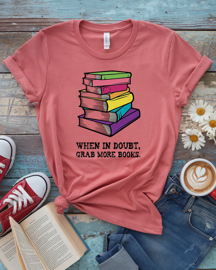 Grab More Books Tee