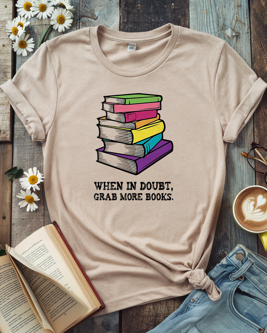Grab More Books Tee