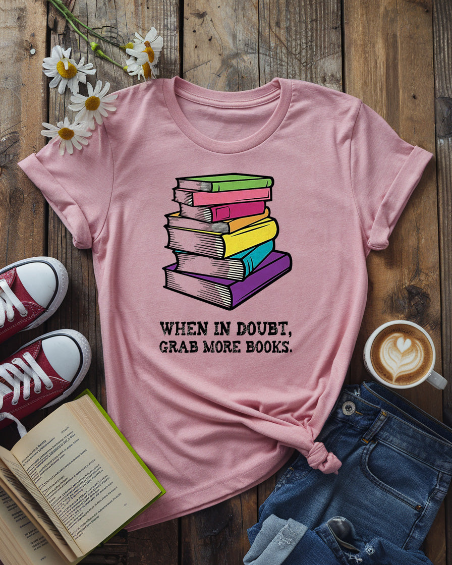 Grab More Books Tee
