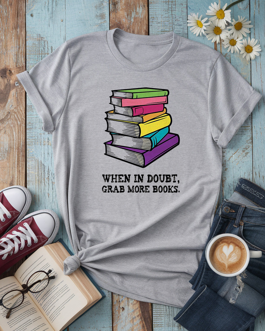 Grab More Books Tee