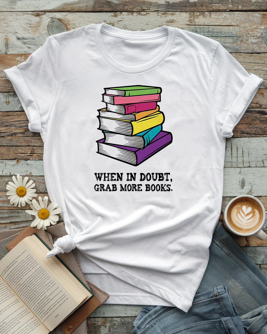Grab More Books Tee