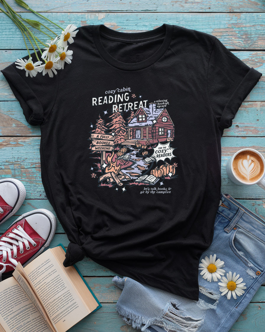 Reading Retreat Tee