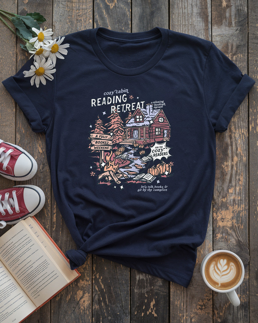 Reading Retreat Tee