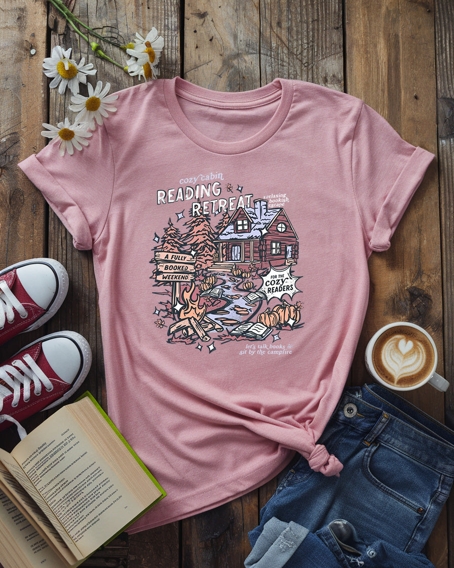 Reading Retreat Tee