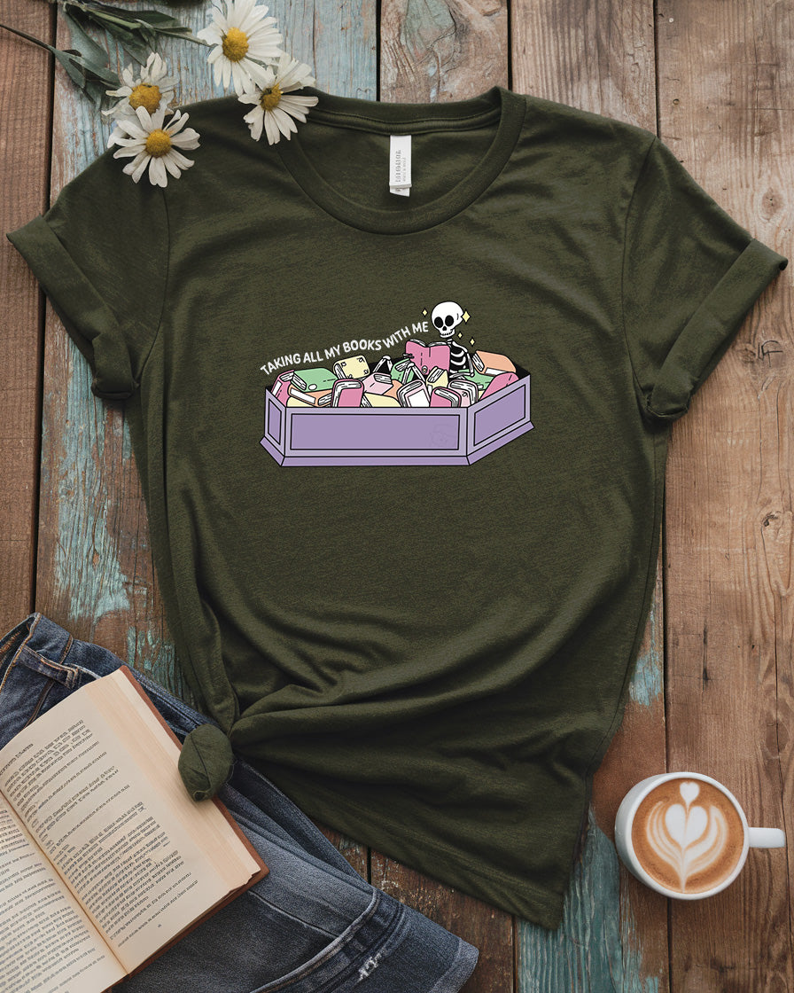 Taking All My Books With Me Tee