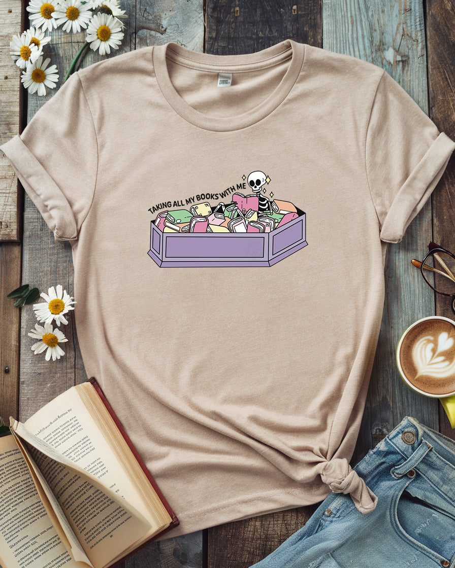 Taking All My Books With Me Tee