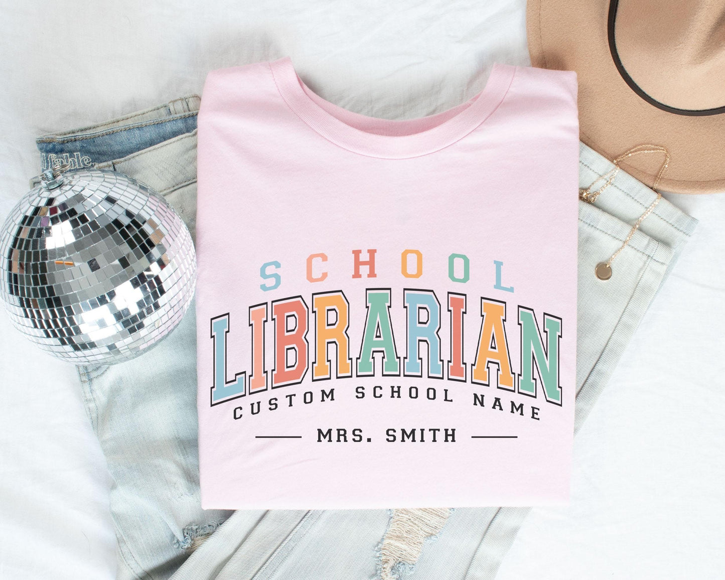 Custom School Librarian Shirt, Librarian Appreciation Gift