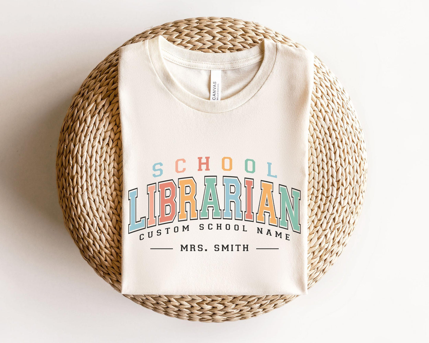 Custom School Librarian Shirt, Librarian Appreciation Gift