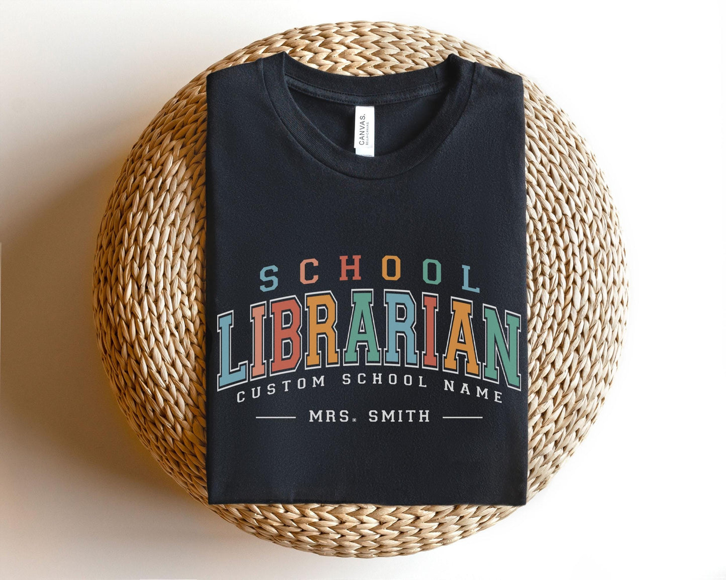 Custom School Librarian Shirt, Librarian Appreciation Gift