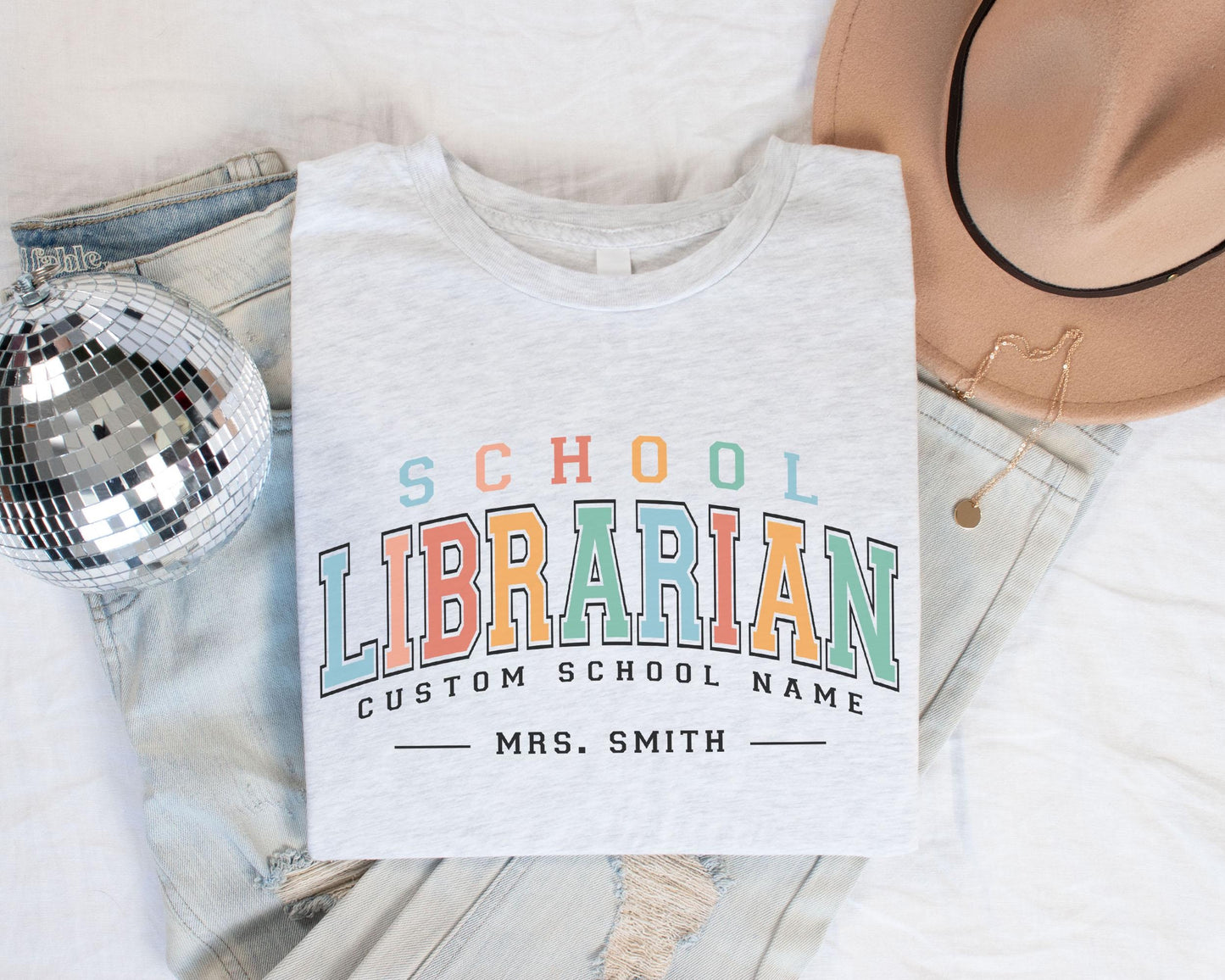 Custom School Librarian Shirt, Librarian Appreciation Gift