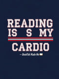 Reading Is My Cardio — Varsity Athletic Tee - 01-hero
