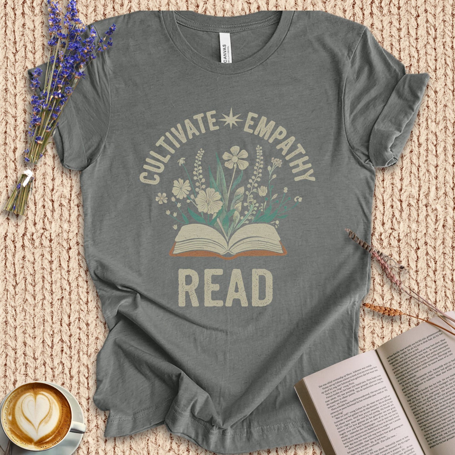 Cultivate Empathy Read Tee