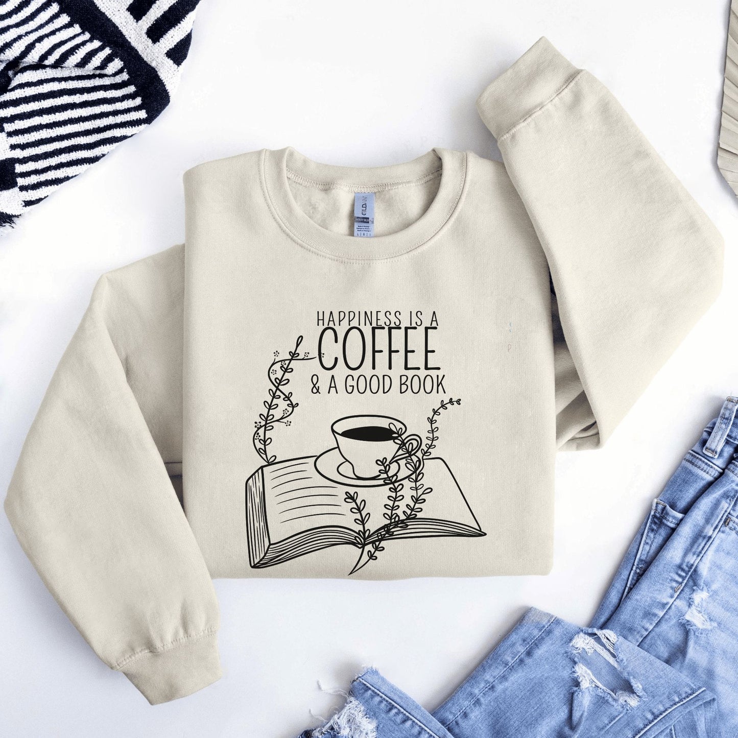 Coffee & Book Sweatshirt