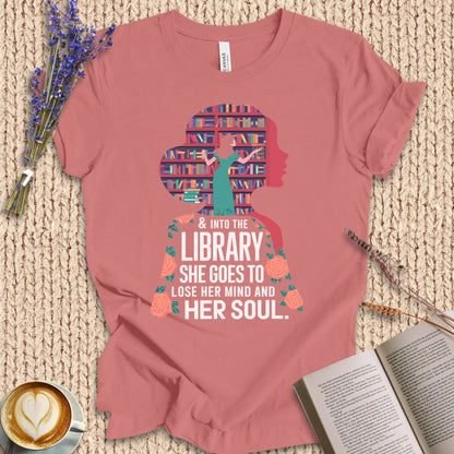 Into The Library Tee