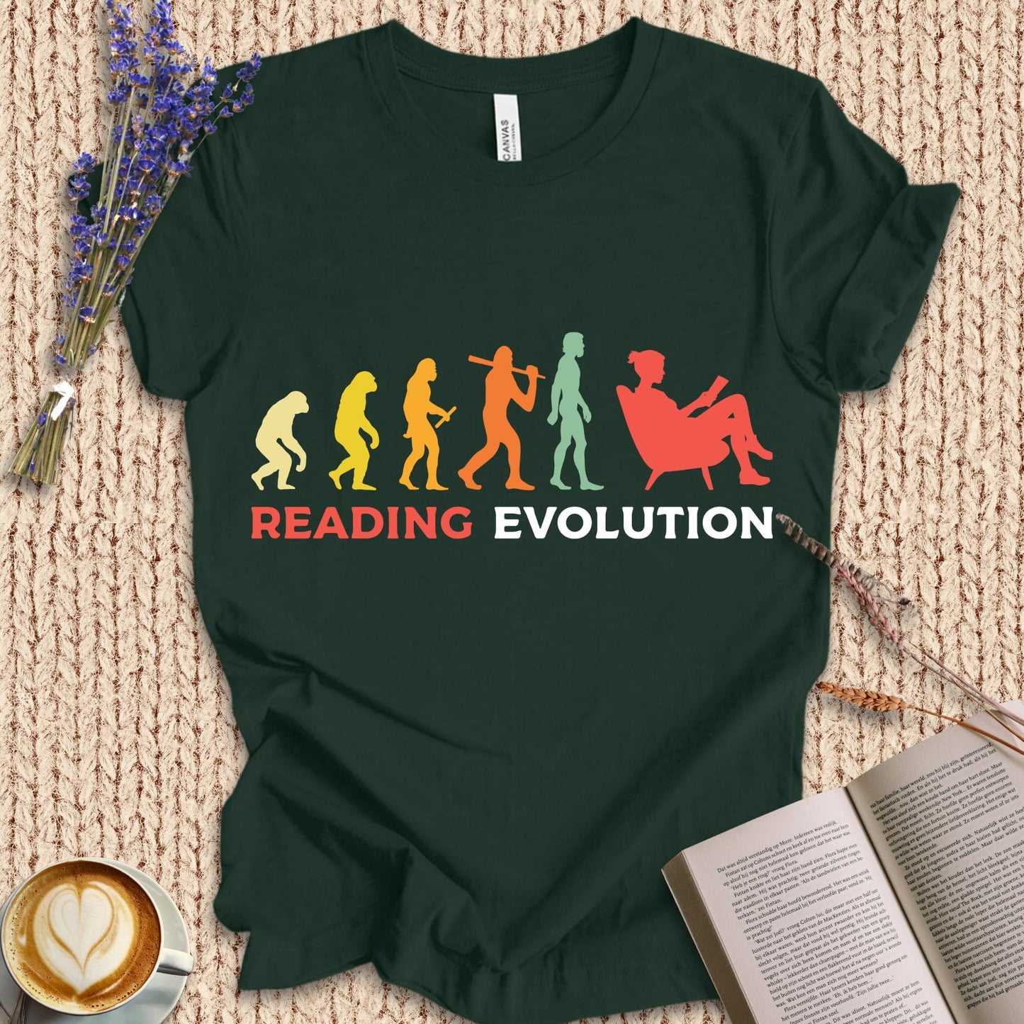 Reading Evolution Tee