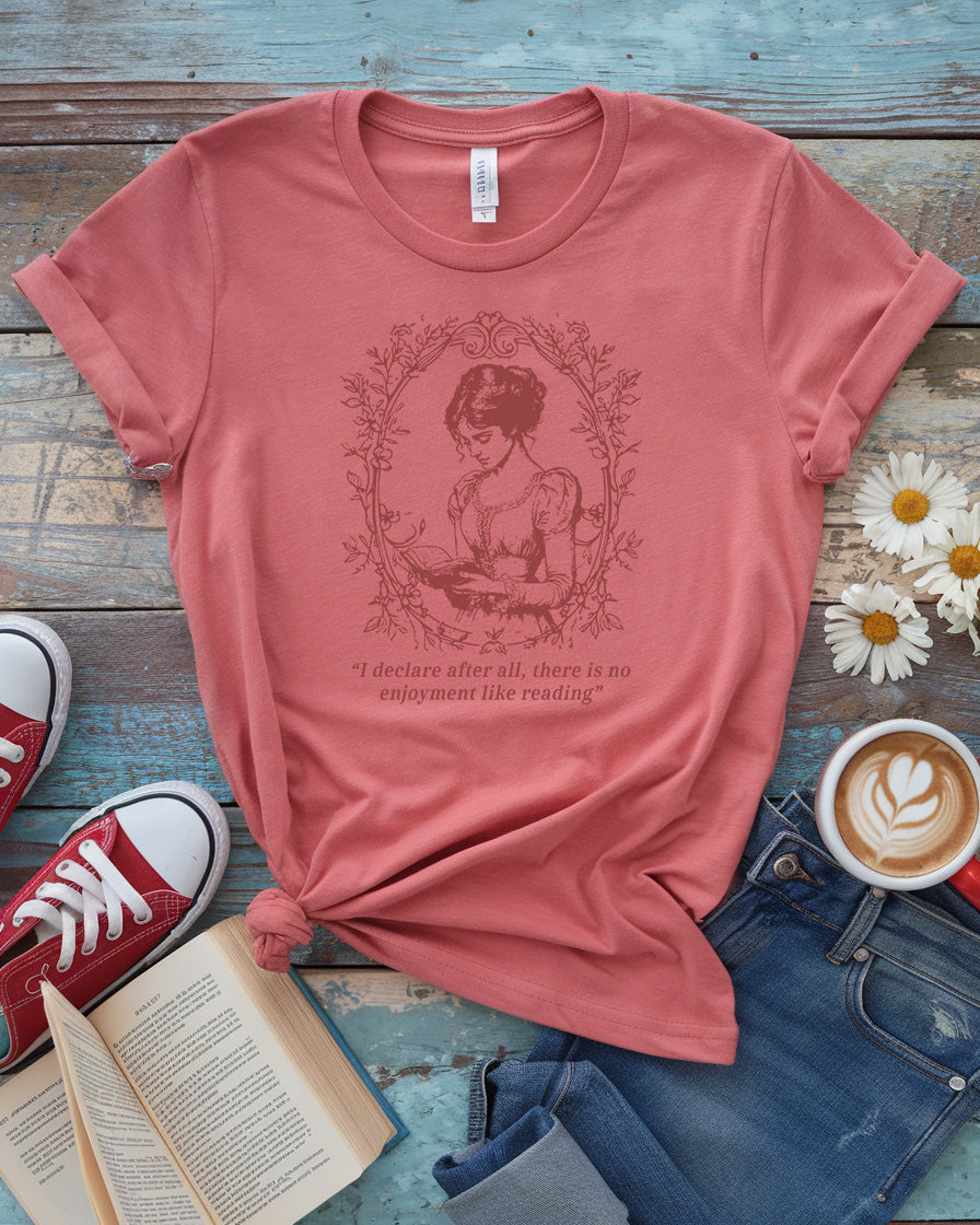 No Enjoyment Like Reading Tee
