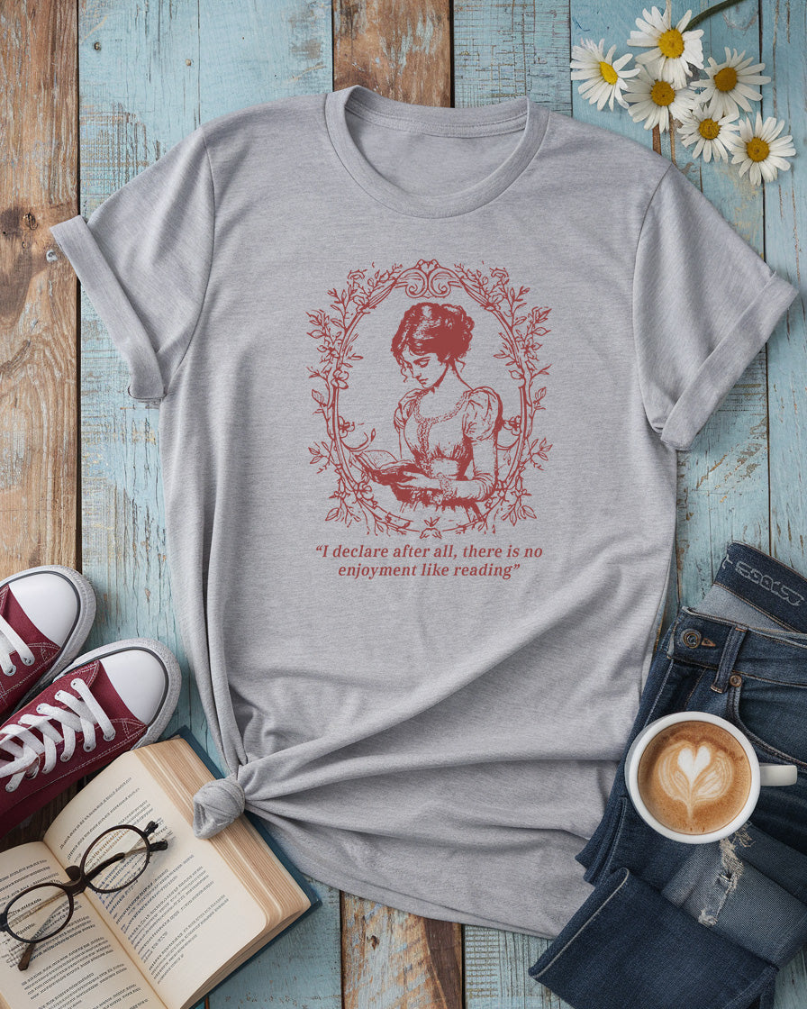 No Enjoyment Like Reading Tee