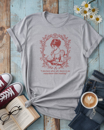 No Enjoyment Like Reading Tee