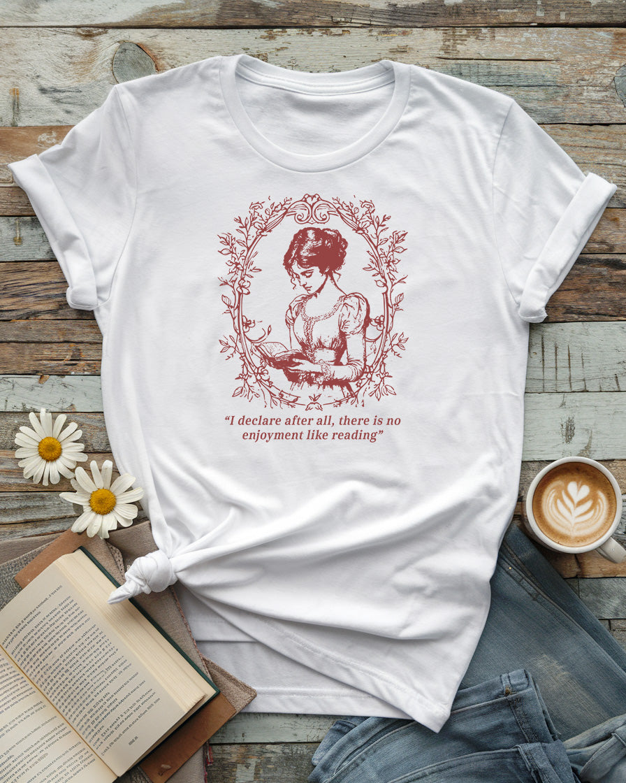 No Enjoyment Like Reading Tee